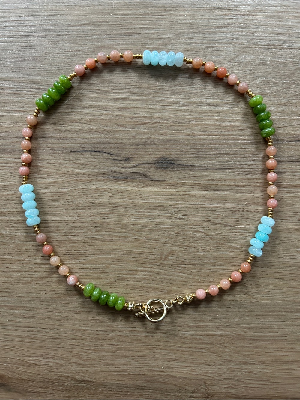 elvira necklace // solaira studio handmade semi precious gemstone necklace